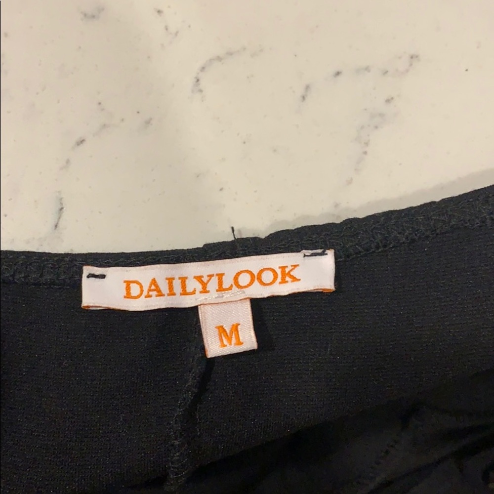 NWOT Sexy black high neck dress - Picture 7 of 7